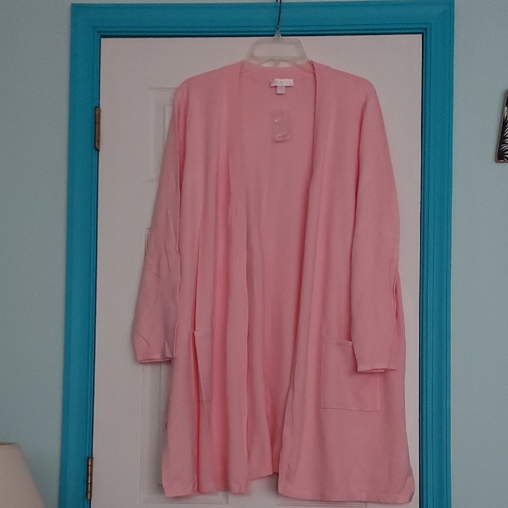 Belle By Kim Gravel Long Cardigan